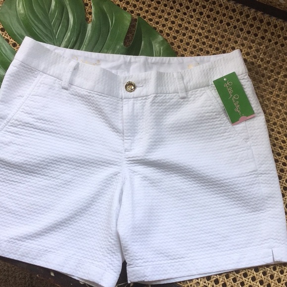 Lilly Pulitzer Pants - Lilly Pulitzer Jayne 7” White Short